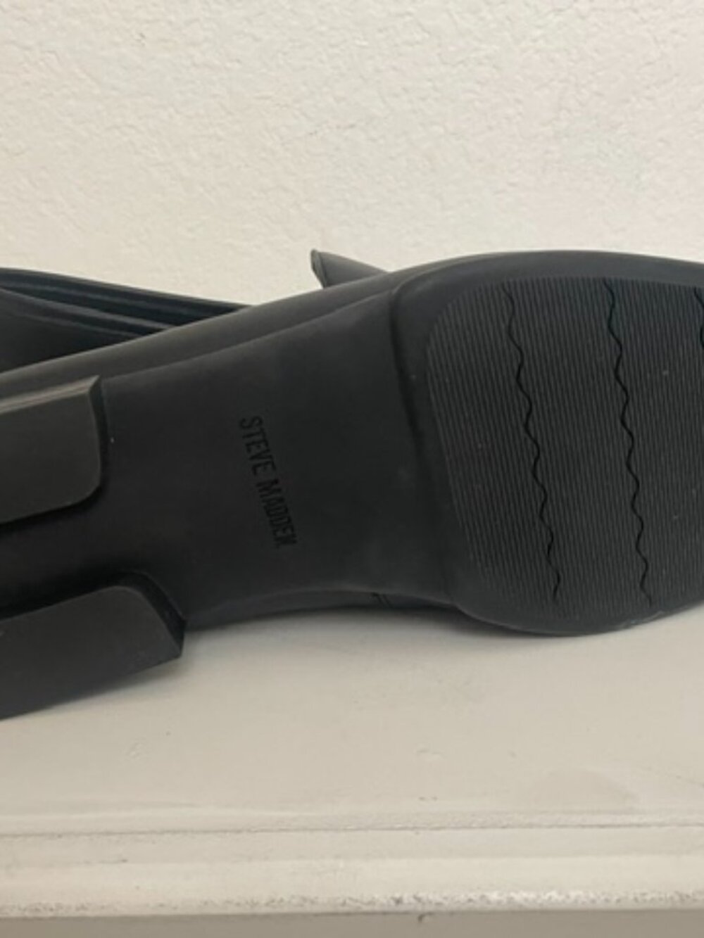 Steve Madden Men's Boca Penny Loafers in Black Leathe - Picture 7 of 8